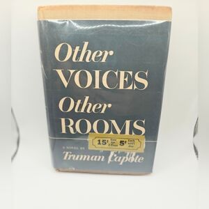 Other Voices, Other Rooms Truman Capote Hardcover Book 2nd Printing